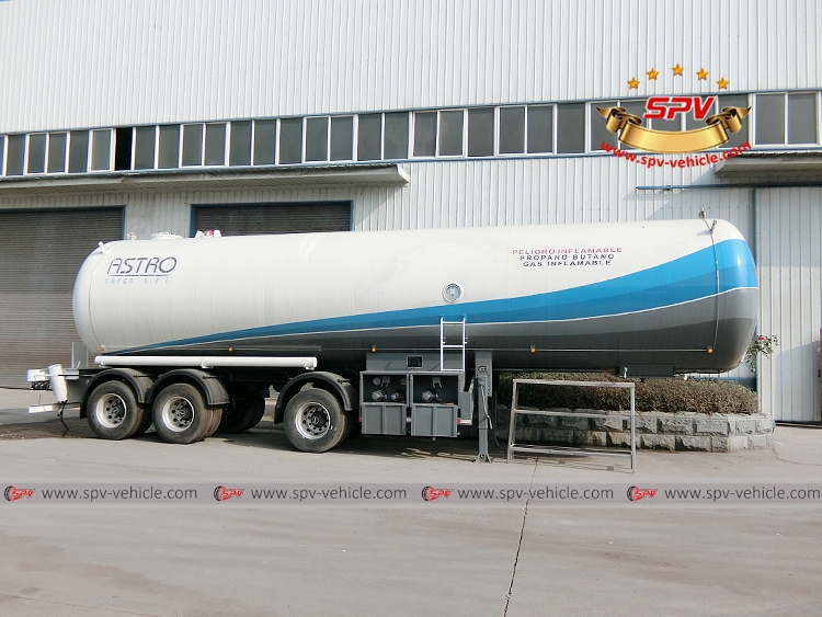 40,000 Litres LPG Tanker Semi-trailer-RS 40,000 Litres LPG Tanker Semi-trailer-RS